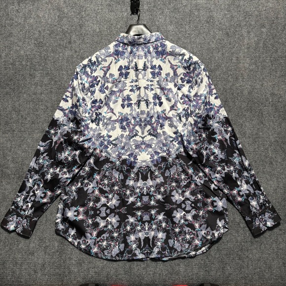 Robert Graham Shirt 2XLT Button Floral Colorful Flip Cuff Tall - Picture 2 of 12